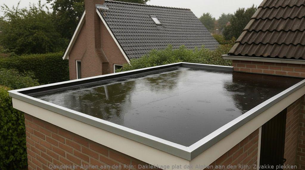 Daklekkage Plat Dak Alphen Aan Den Rijn