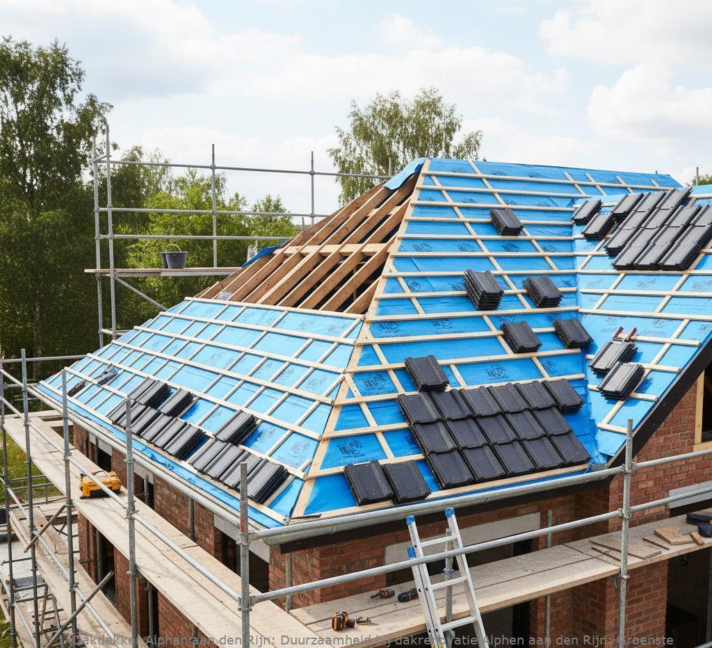 Duurzaamheid bij dakrenovatie Alphen aan den Rijn: Groenste materialen