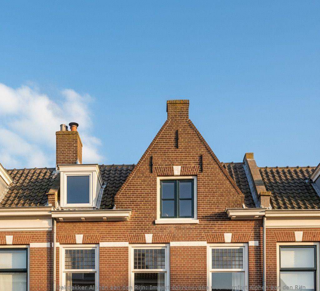 Impact dakrenovatie wooncomfort Alphen aan den Rijn
