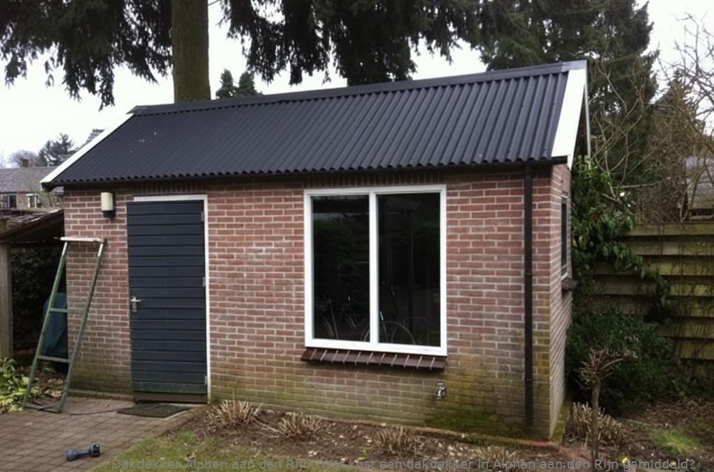 Wat kost een dakdekker in Alphen aan den Rijn gemiddeld?