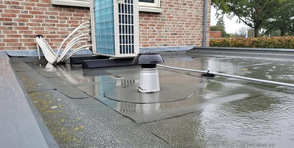 Plat Dak Lekkage Alphen Aan Den Rijn